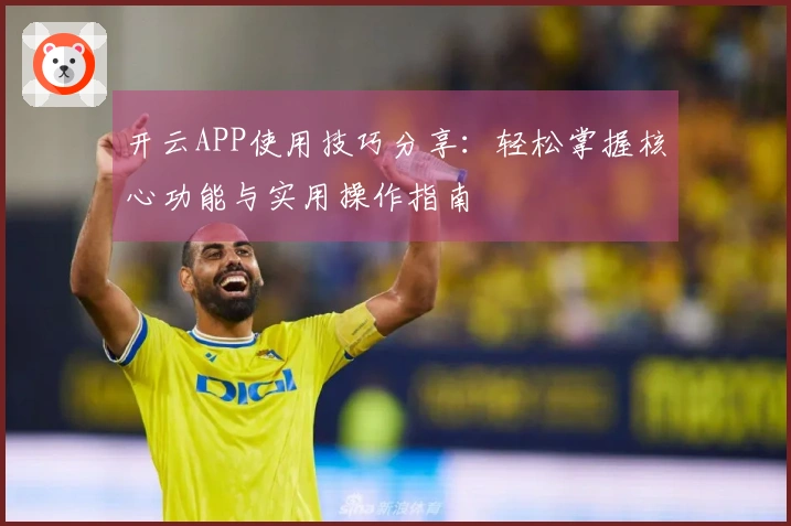 开云APP使用技巧分享：轻松掌握核心功能与实用操作指南